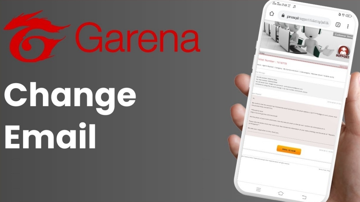 Những lưu ý khi thay đổi Email trong Garena
