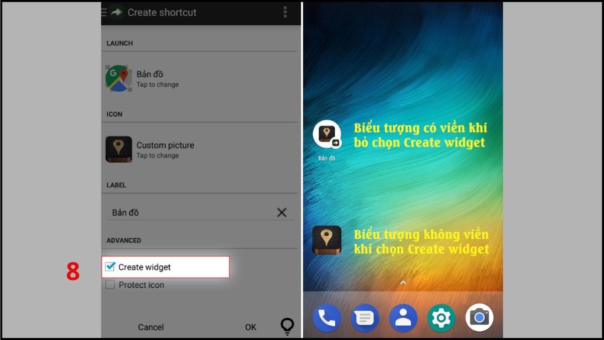 Cách đổi hình ứng dụng trên Samsung thay đổi ảnh cá nhân bằng Awesome Icons  bước 5