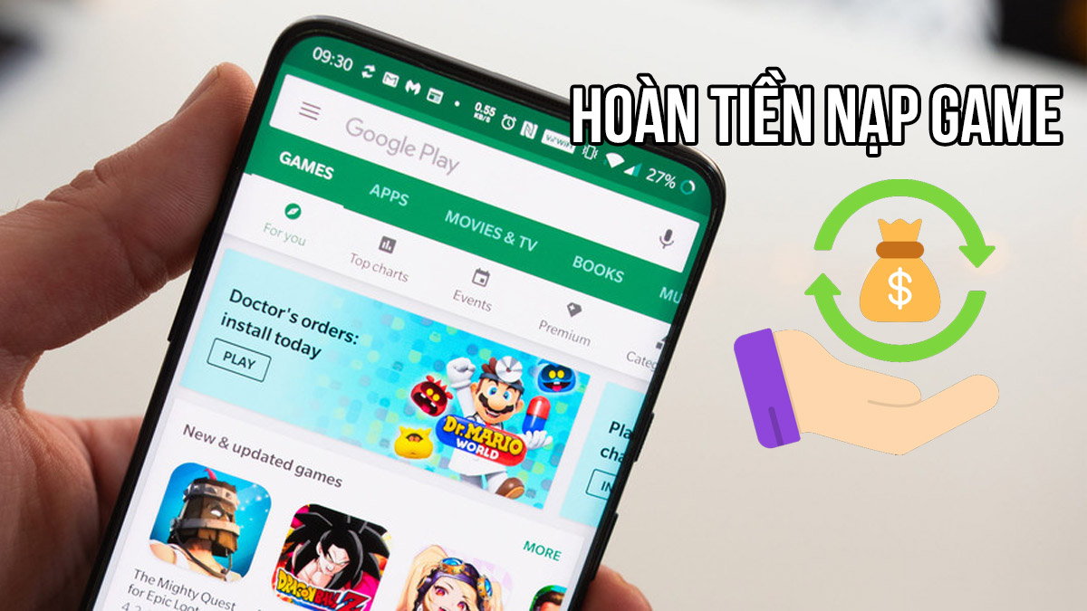 Cách hoàn tiền nạp game nhanh chóng, dễ thực hiện