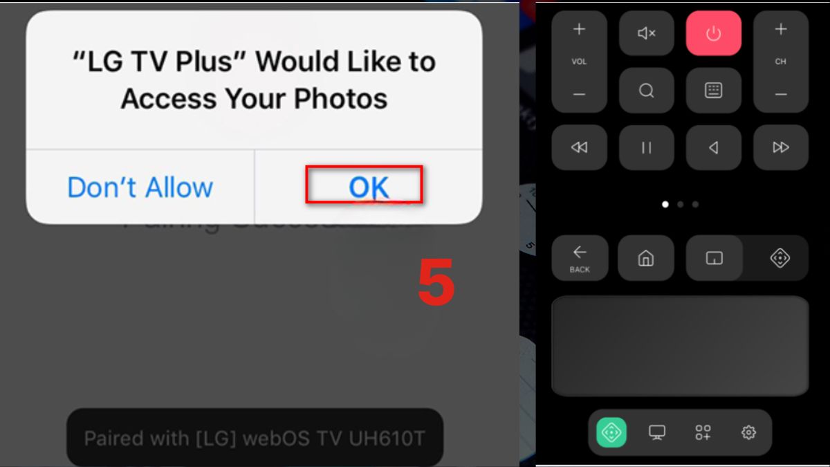 Cách kết nối iPhone với Tivi của hãng LG bước 3