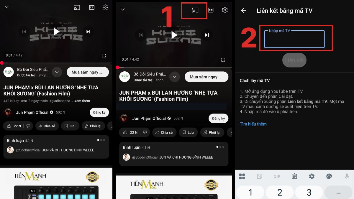 Cách kết nối iPhone với Tivi qua Google Cast
