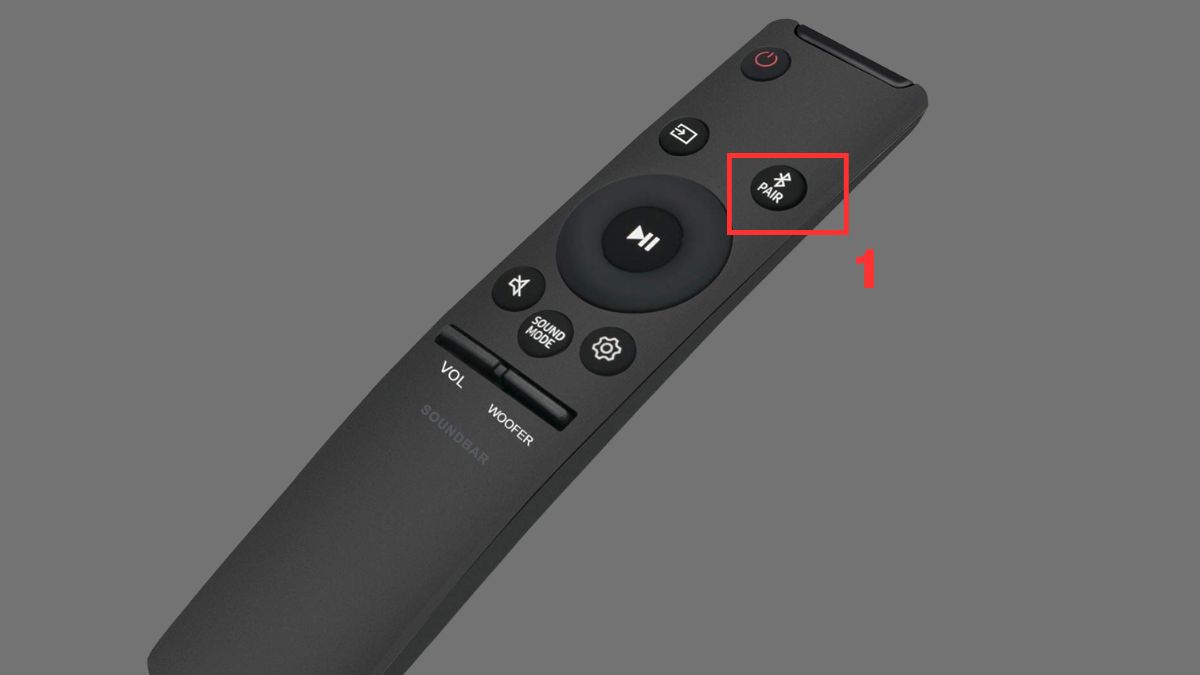 cách Kết nối loa soundbar với tivi Samsung qua Bluetooth bước 1