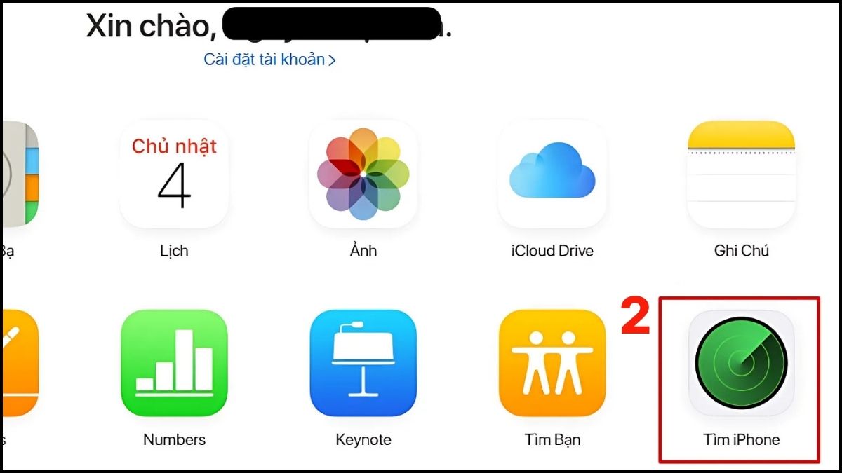 Cách kích hoạt iPhone cũ bằng iCloud bước 2