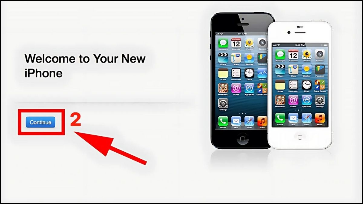 Hướng dẫn cách kích hoạt iPhone bằng itunes bước 2