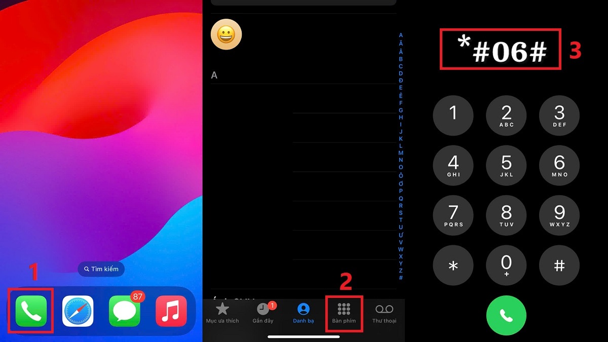cách Kiểm tra iCloud ẩn trên iPhone cũ bằng số IMEI bước 1