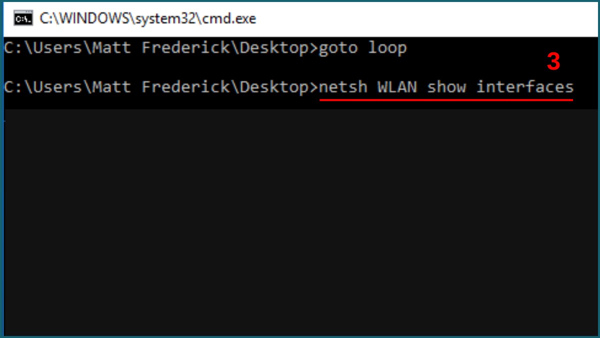 cách kiểm tra đo tốc độ mạng Wifi mạnh yếu bằng PowerShell bước 2