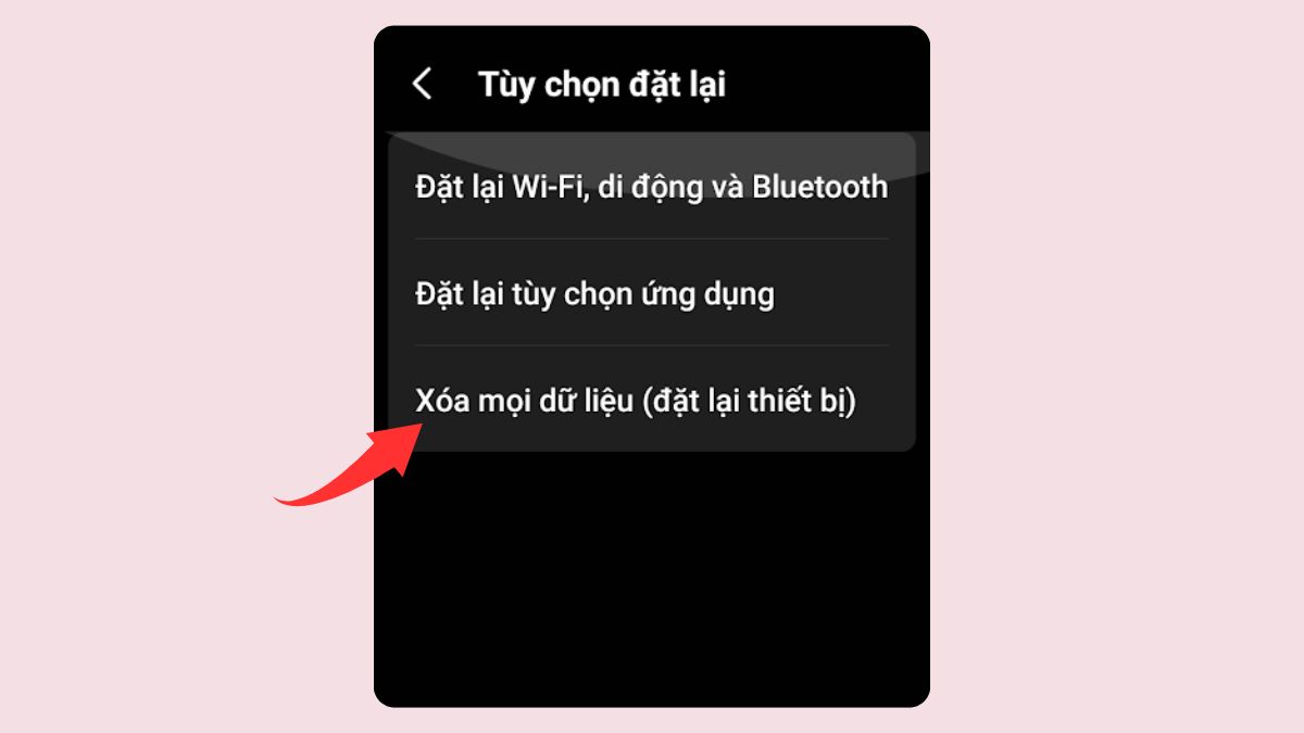 Cách lấy lại CH Play trên máy Android bằng khôi phục cài đặt  bước 3