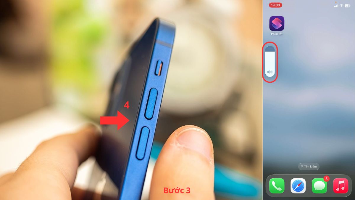 Cách quay màn hình iPhone 12 có tiếng bước 3