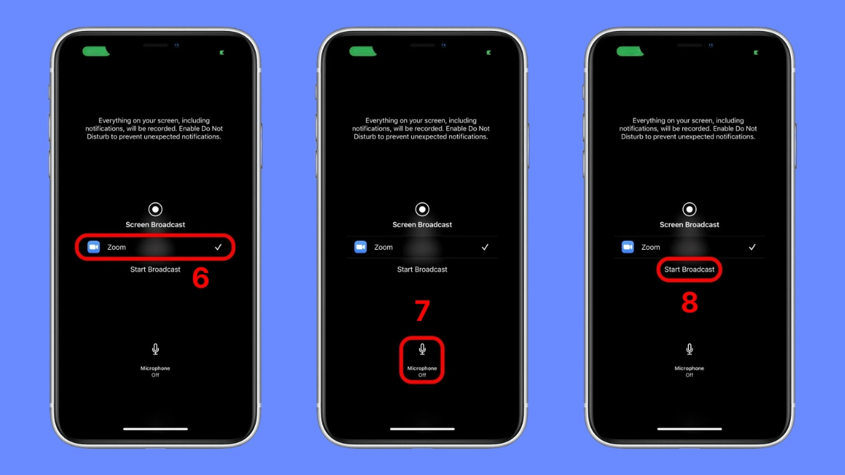Cách quay màn hình iPhone 14 bằng ứng dụng bước 3