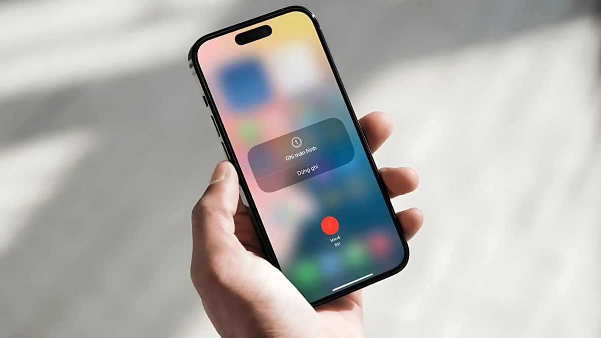 Lưu ý khi quay màn hình iPhone 