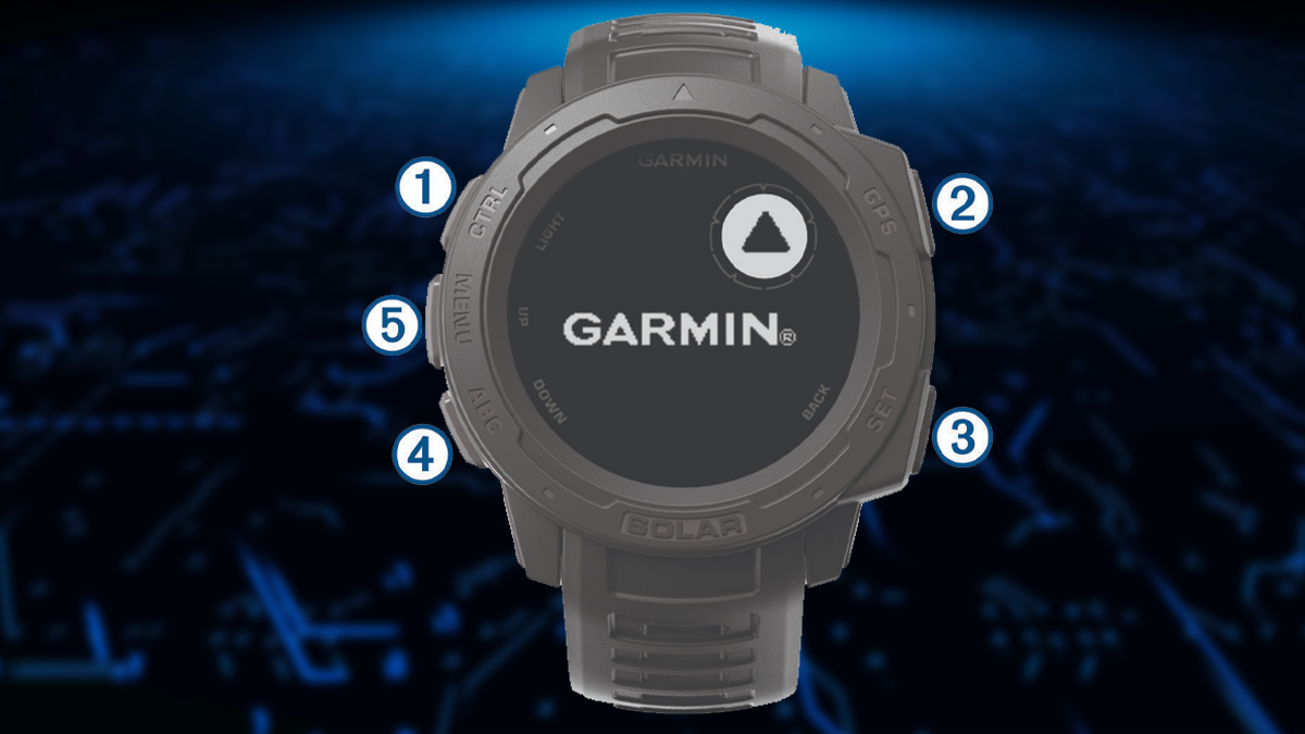 Cách sử dụng đồng hồ Garmin Khám phá các nút vật lý