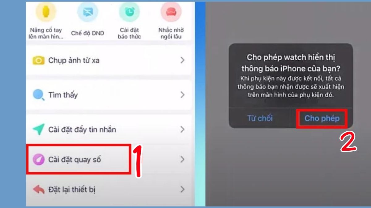 Cách sử dụng đồng hồ thông minh Y68 thay đổi giao diện bước 1