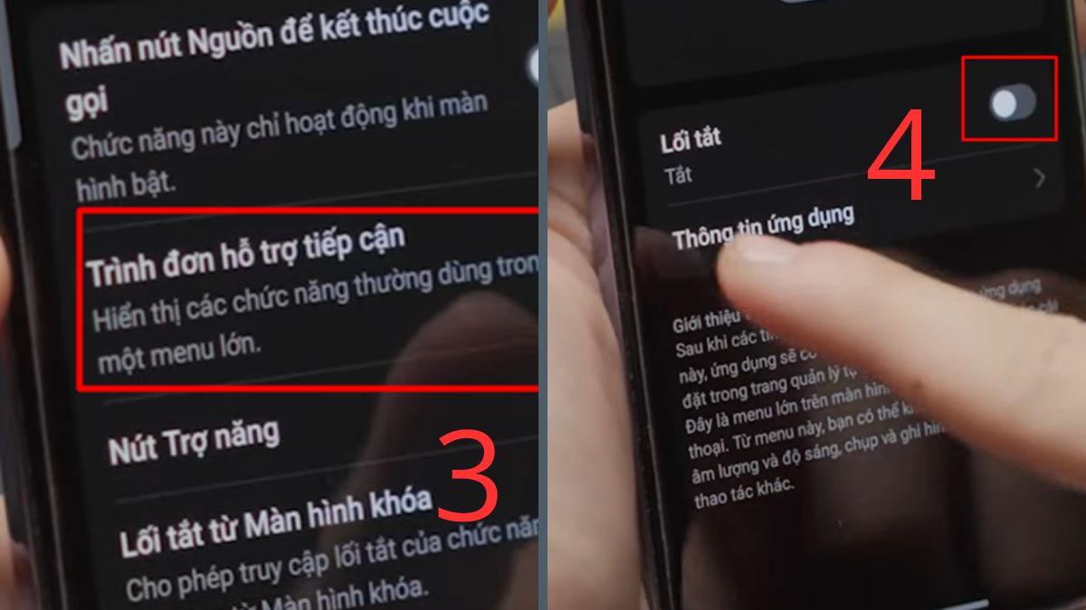 Cách tắt nguồn OPPO bằng app bước 2