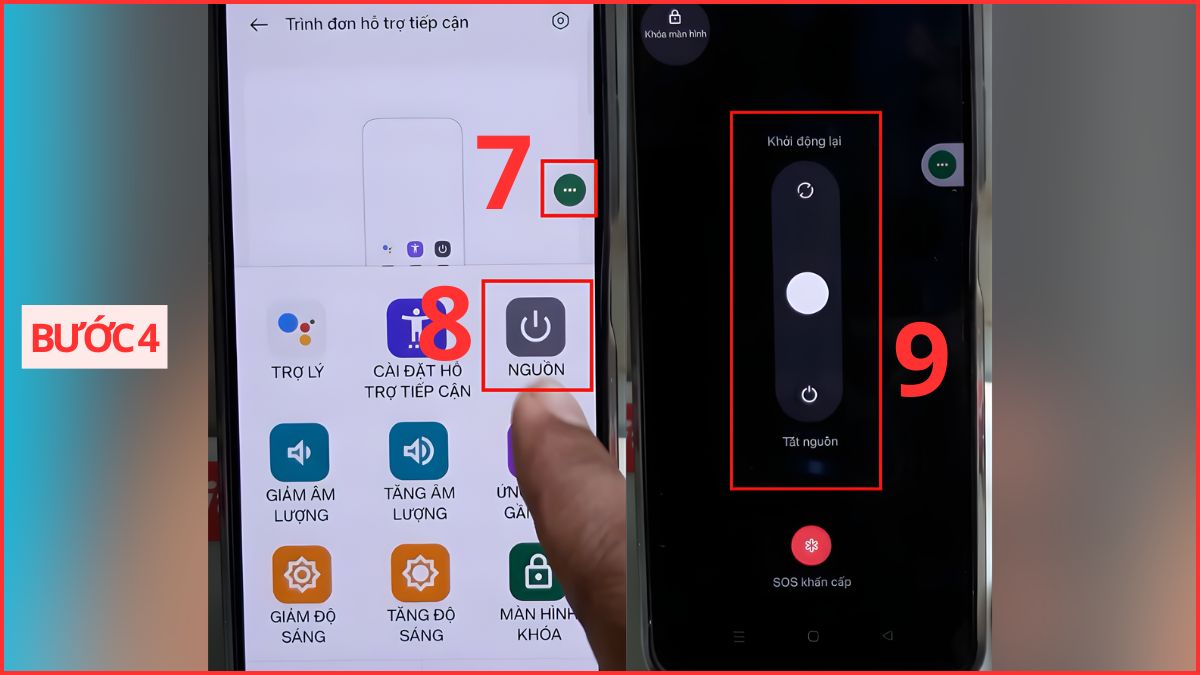Cách tắt nguồn Realme bằng lỗi tắt bước 4