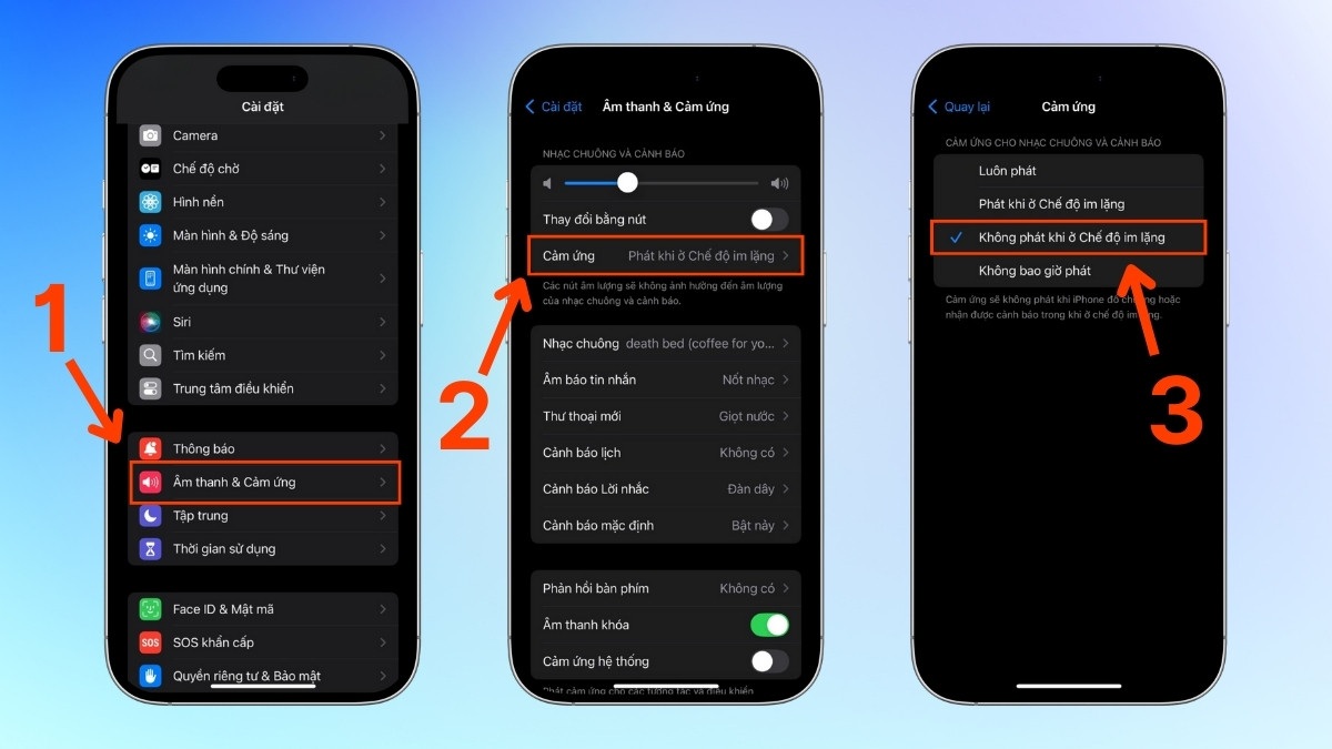 Hướng dẫn cách tắt rung trên iPhone khi ở chế độ im lặng
