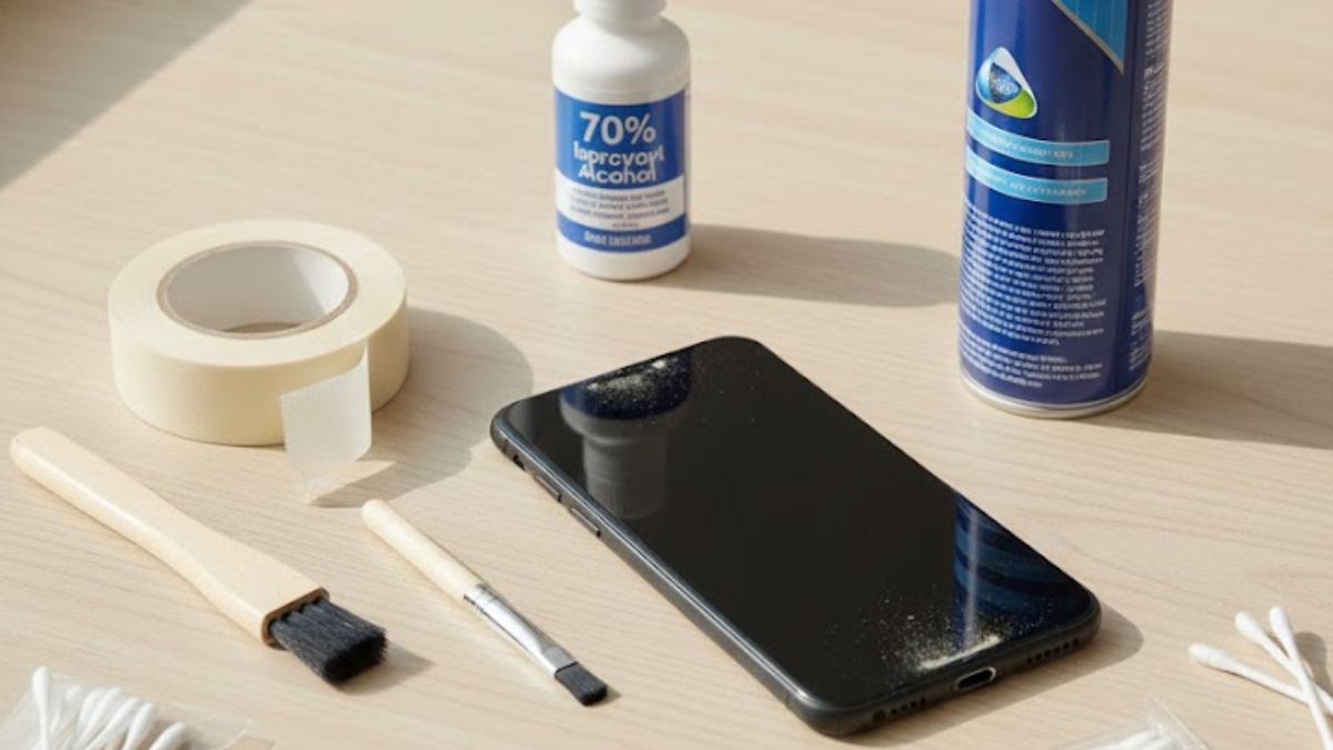 Cách chuẩn bị khi vệ sinh loa điện thoại