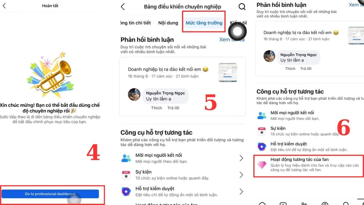 Cách xem ai vào Facebook của mình nhiều nhất trên trang bước 2