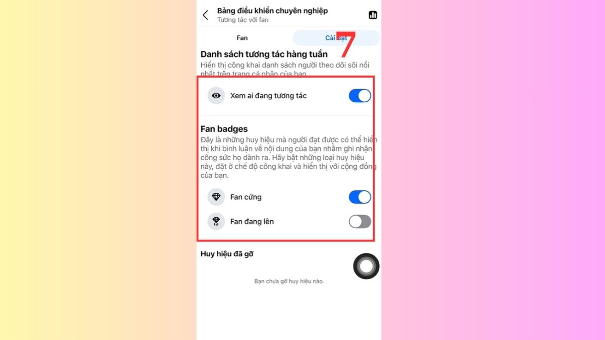Cách xem ai vào Facebook của mình nhiều nhất trên trang bước 3