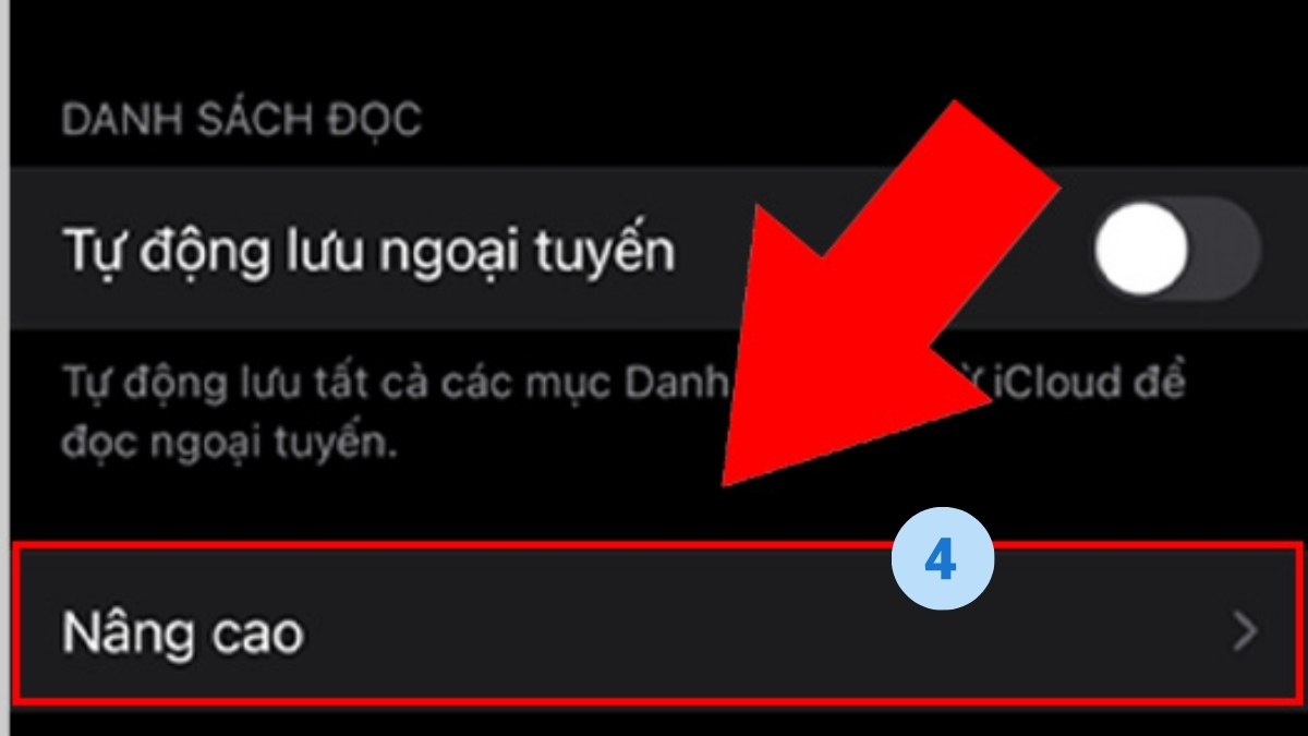 Cách xóa Cookie trong trình duyệt Safari bước 3