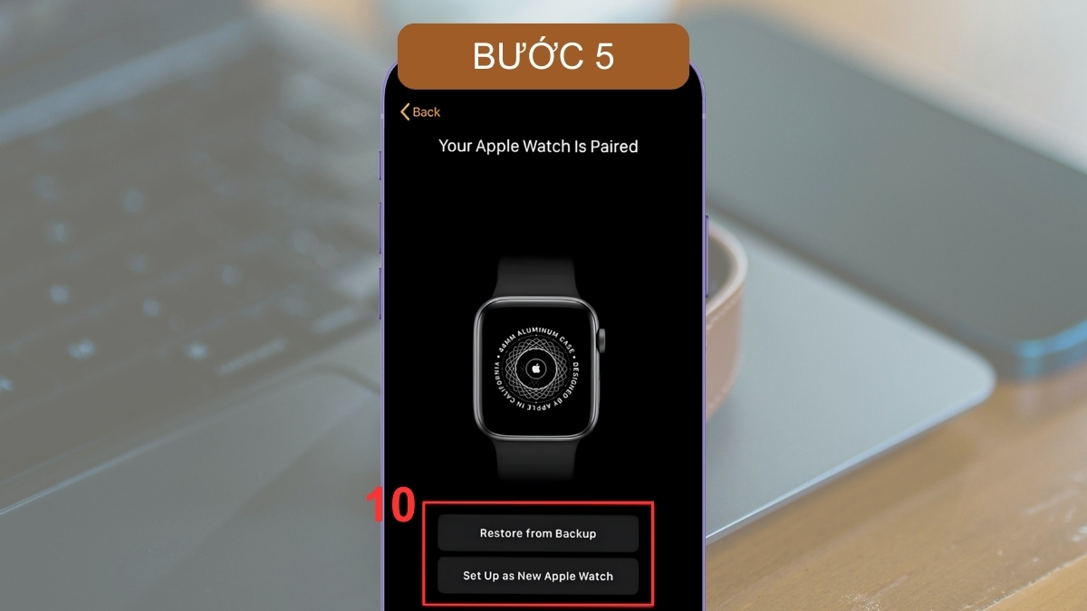 Cách cài đặt Apple Watch kết nối với iphone thủ công bước 5
