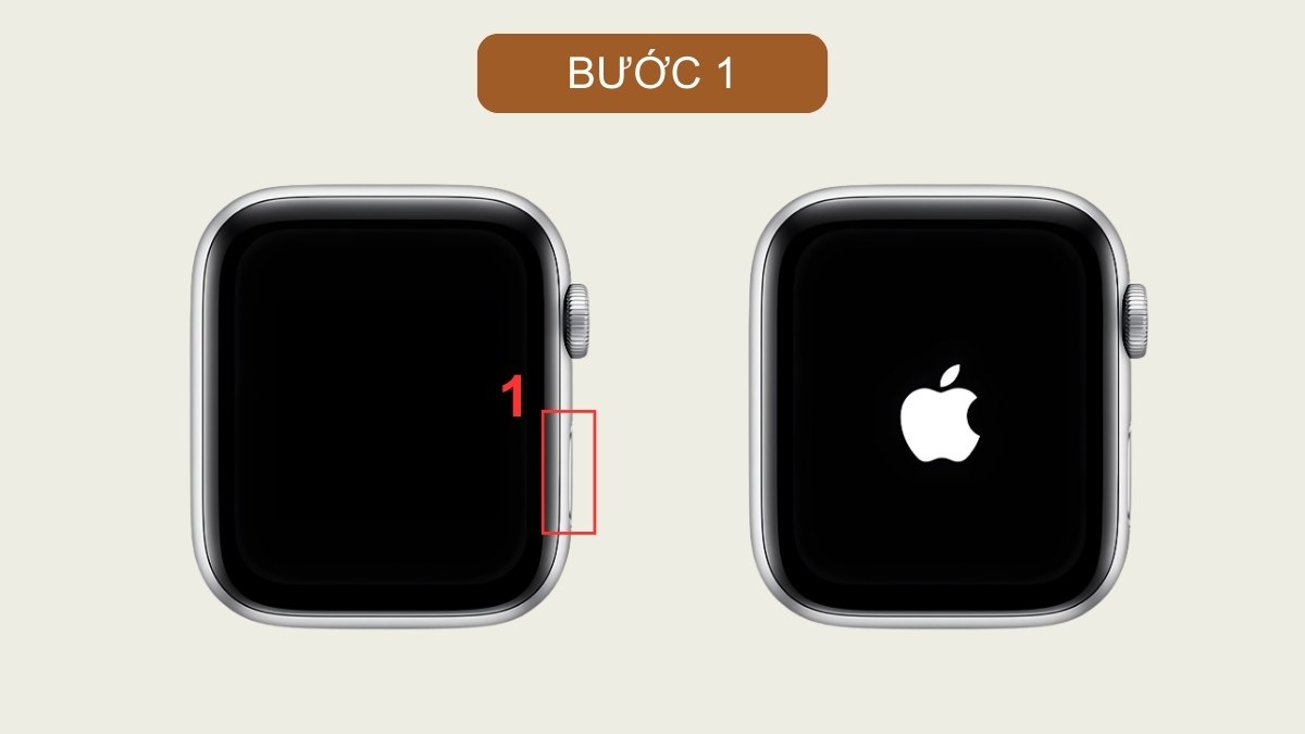 Hướng dẫn cách cài đặt Apple Watch ghép đôi tự động với iphone bước 1