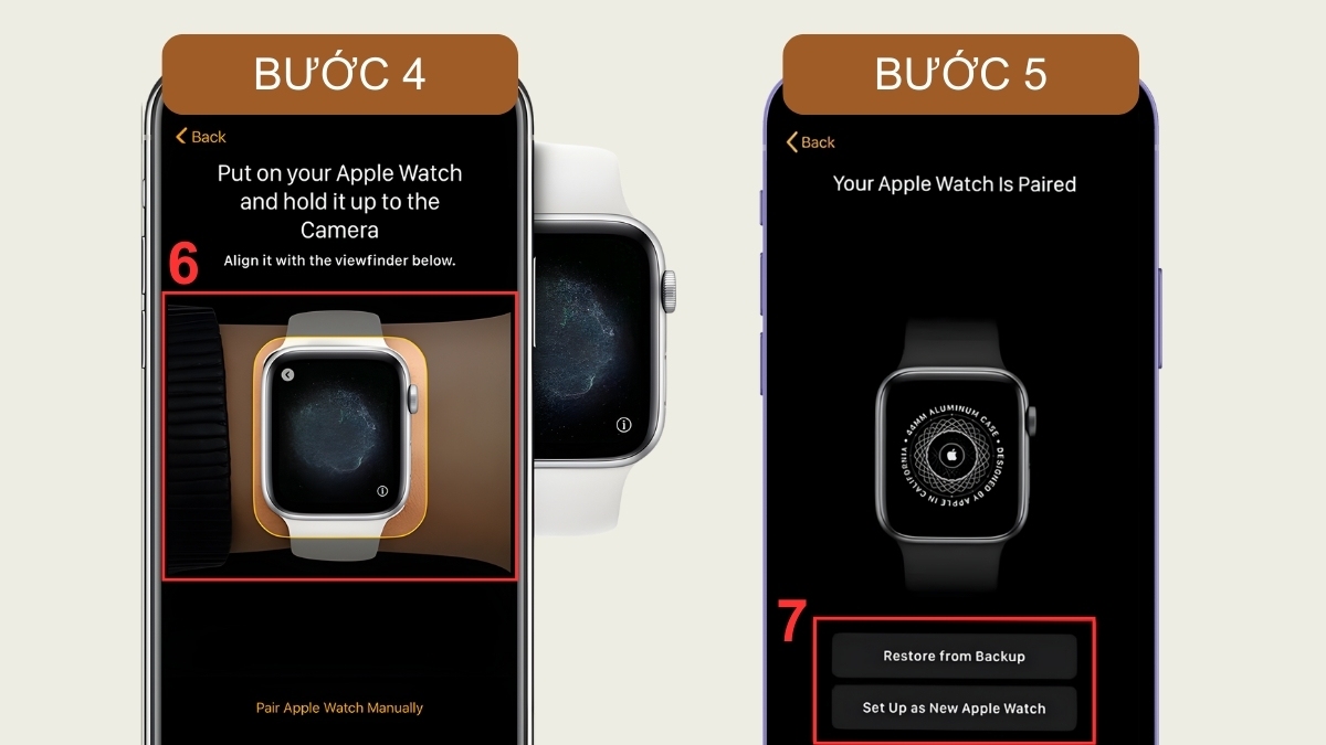 Hướng dẫn cách cài đặt Apple Watch ghép đôi tự động với iphone bước 4