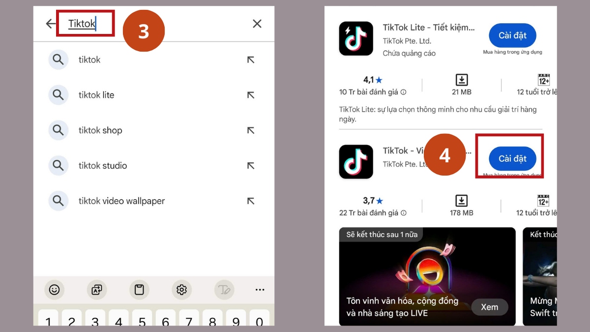 Cách cài đặt ứng dụng Android từ CH Play bước 3