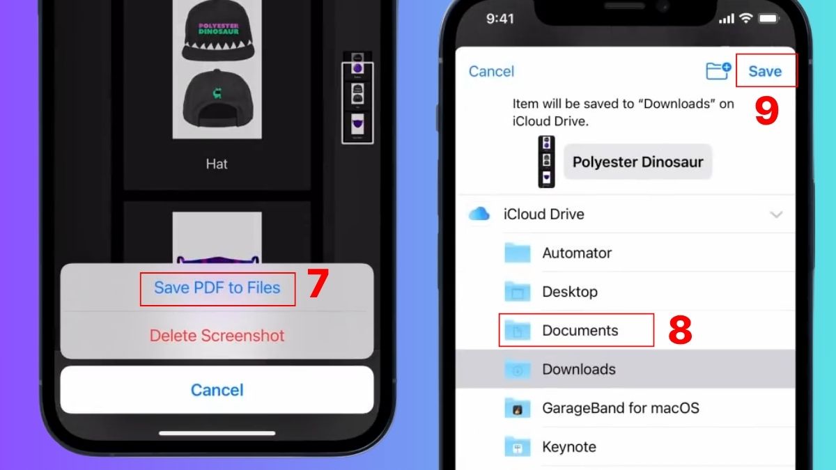Cách chụp màn hình iPhone toàn trang bước 3