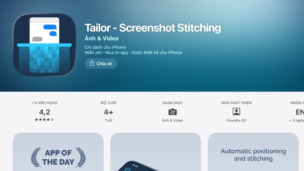 cách dùng App chụp màn hình iPhone đẹp chất lượng nhất bước 1