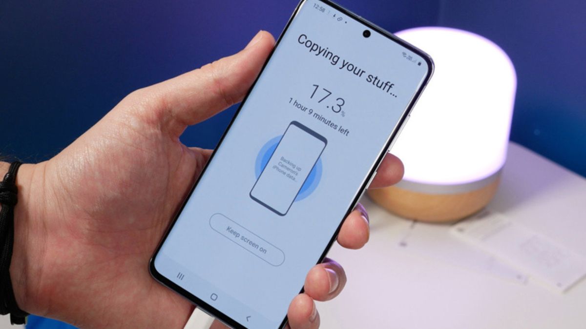 Những dữ liệu chuyển được từ iPhone sang Samsung cách chuyển