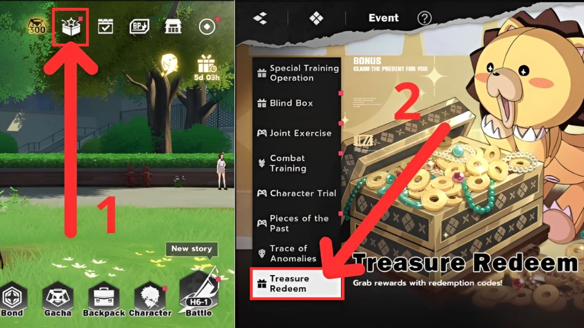 Cách nhập code Bleach Soul Resonance bước 1