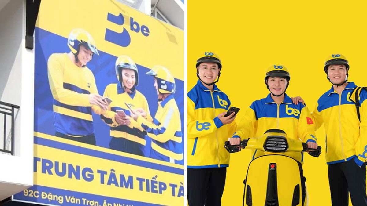 các địa chỉ đăng ký Be bike, be car