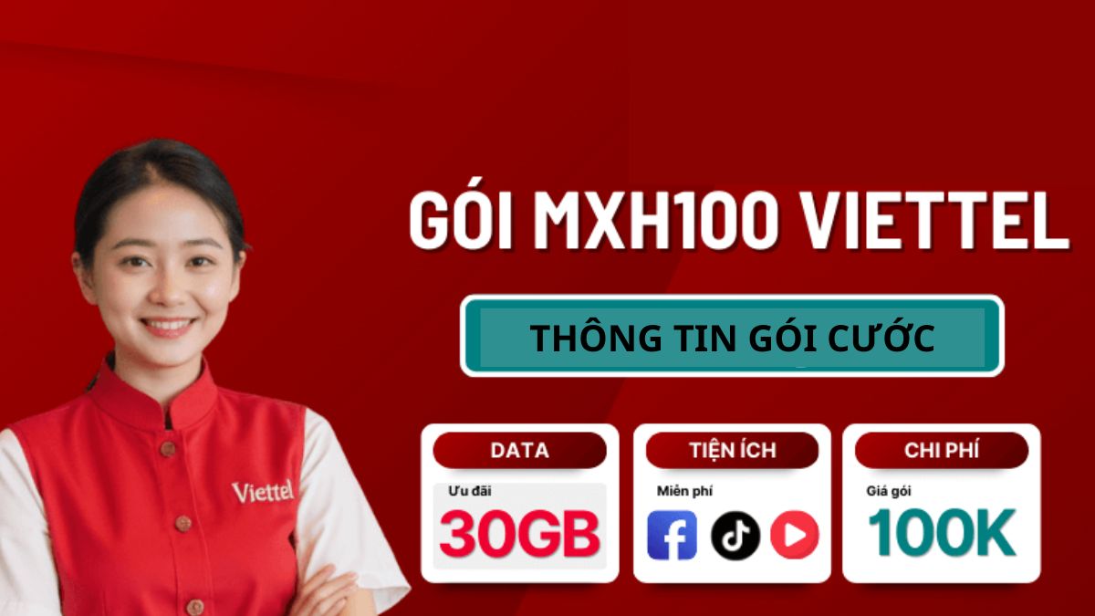 Thông tin gói MXH100 Viettel