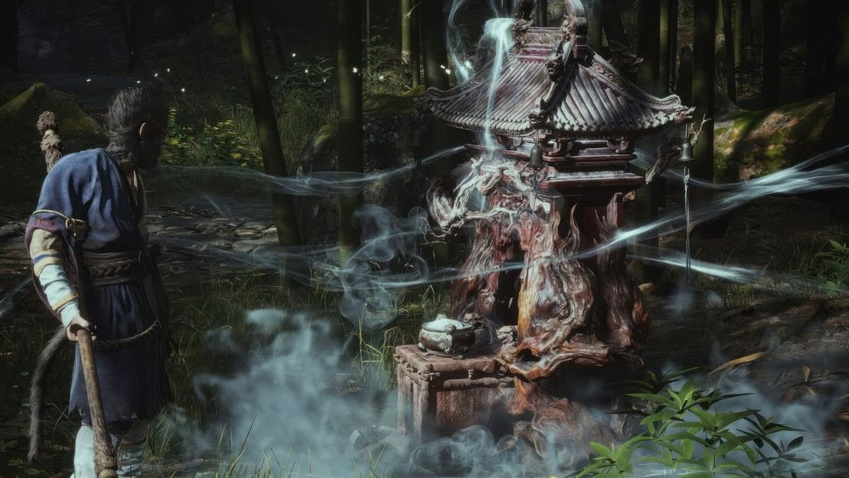 Hình nền về cảnh đẹp trong Black Myth Wukong trên máy tính