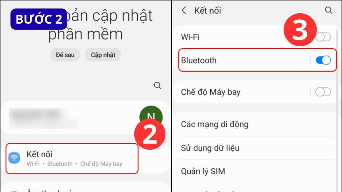hướng dẫn cách sử dụng loa samsung t420 kết nối loa Samsung với điện thoại bước 2