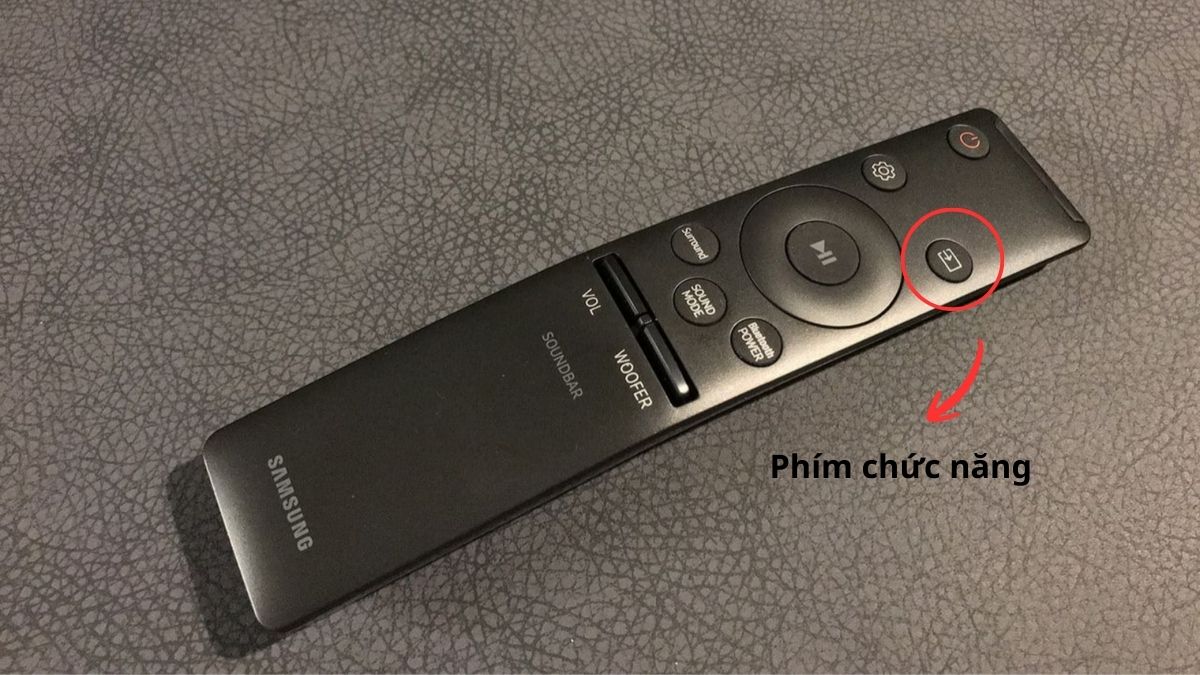 Cách sử dụng phím chức năng điều khiển từ xa loa Samsung T420