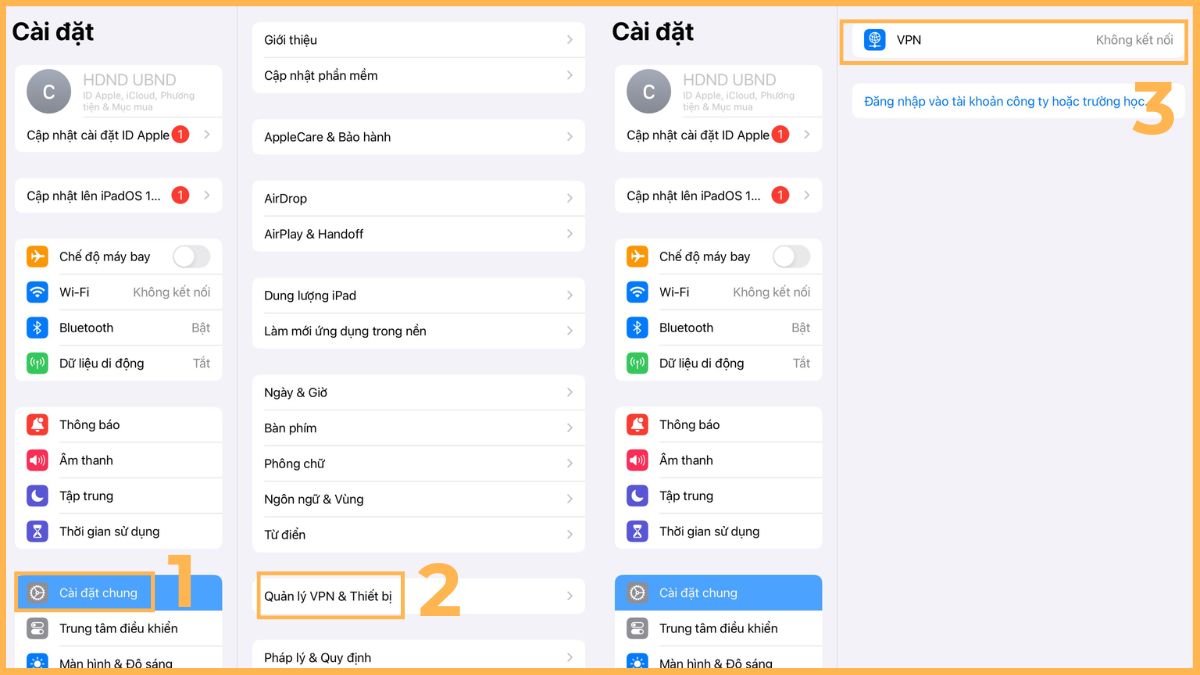 Cách kiểm tra iPad có dính MDM là gì - c2