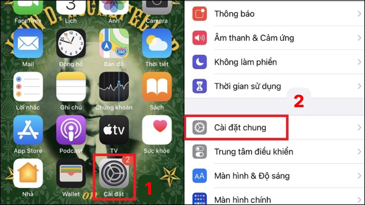 Cách khắc phục iPhone 13 Pro Max bị chớp màn hình giải phóng dung lượng bước 1