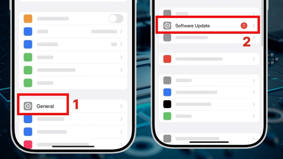 Cách khắc phục iPhone 13 Pro Max bị chớp màn hình bước 1