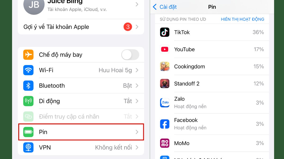 Cách khắc phục iPhone 14 Pro Max nhanh hết pin