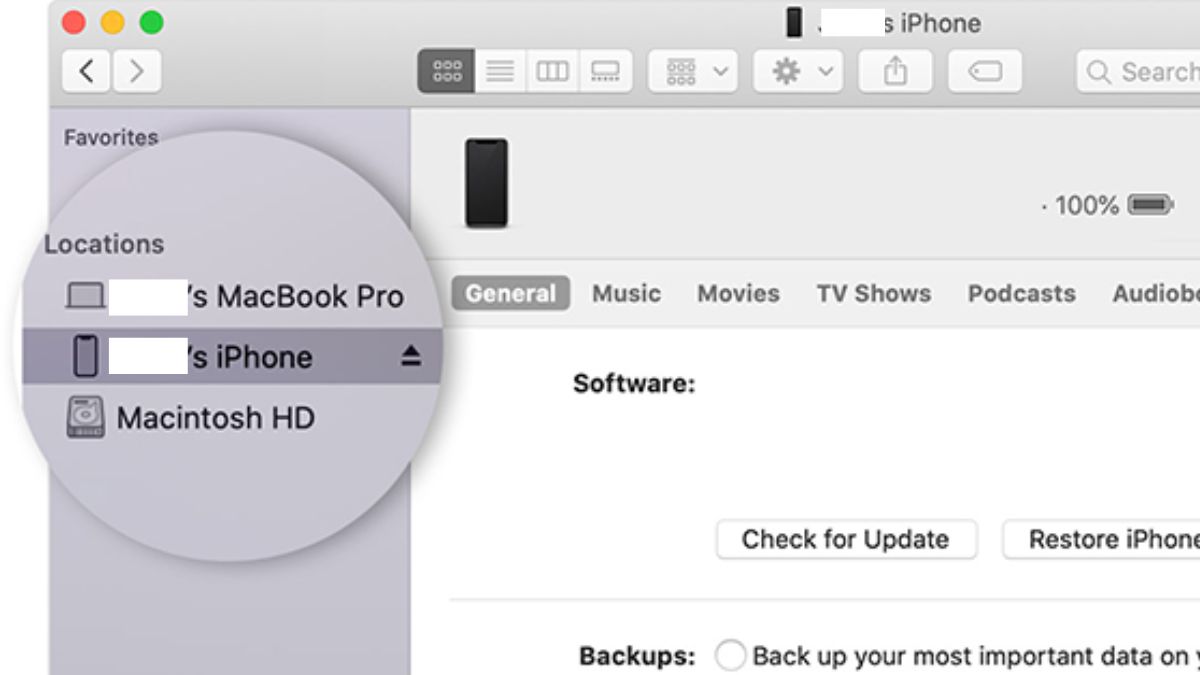 Cách khắc phục iPhone bị treo loading bước 1