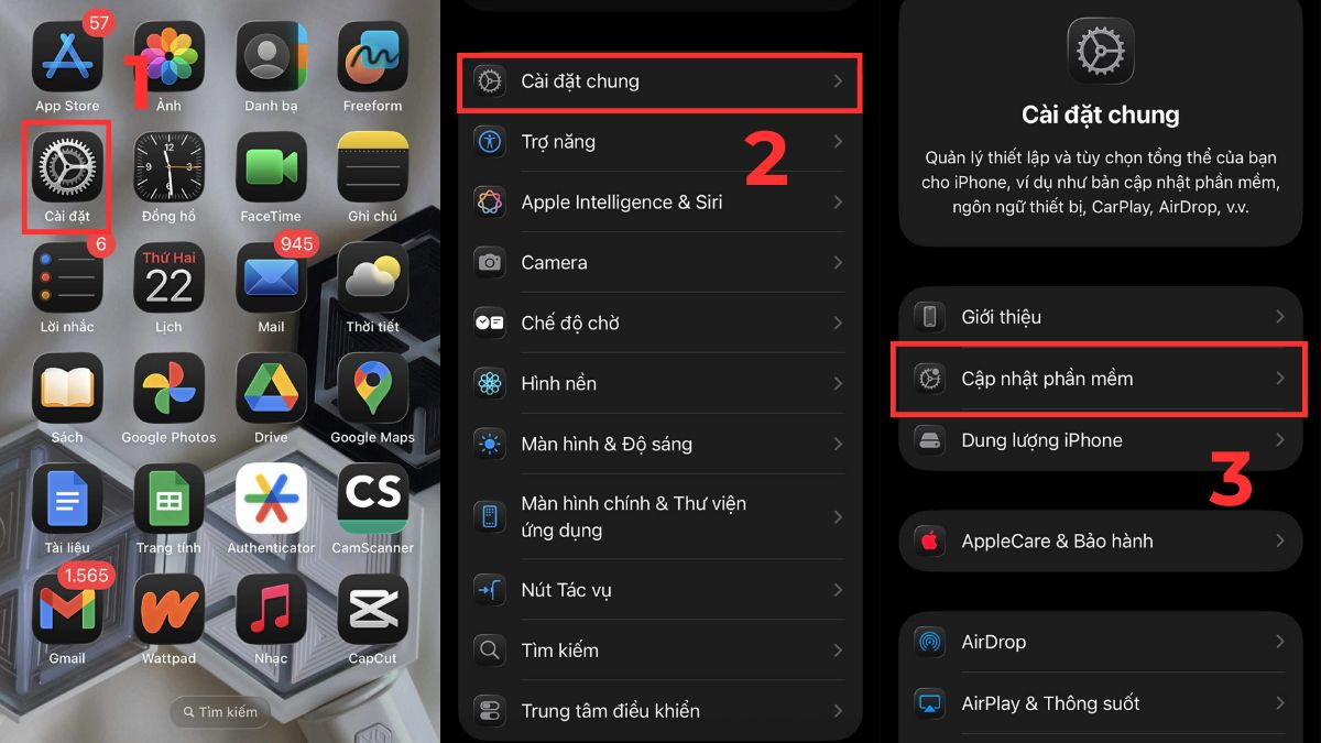 Cách khắc phục iPhone báo cuộc gọi bị hủy cập nhật ios