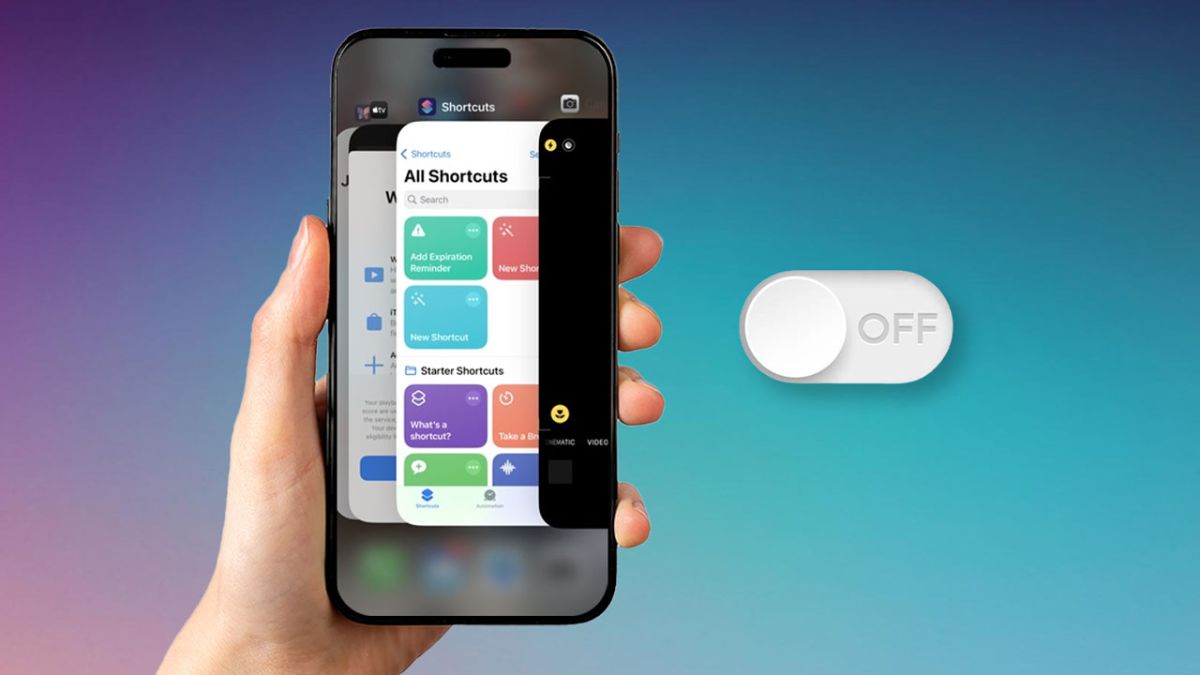 Tắt ứng dụng chạy ngầm khi iPhone bị trắng màn hình