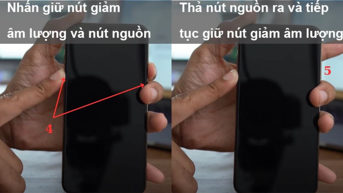 cách khắc phục iPhone bị treo iTunes đưa về chế độ DFU bước 3