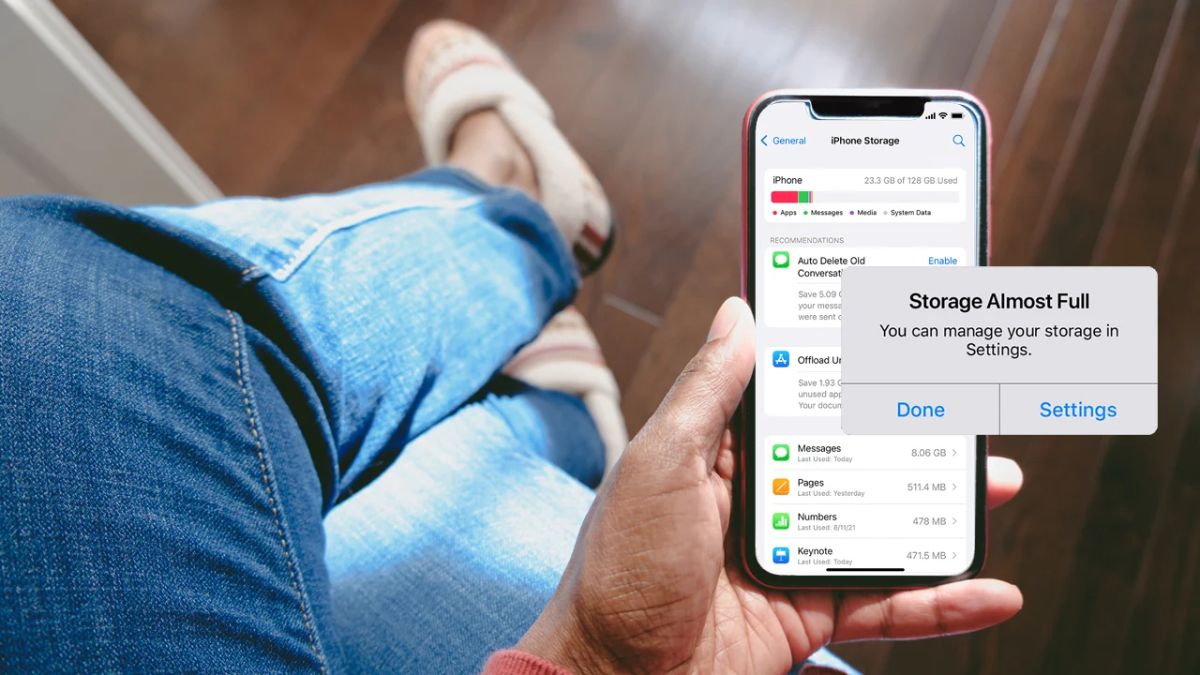 Khi nào không nên cập nhật iOS cho iPhone cũ - bộ nhớ hạn chế