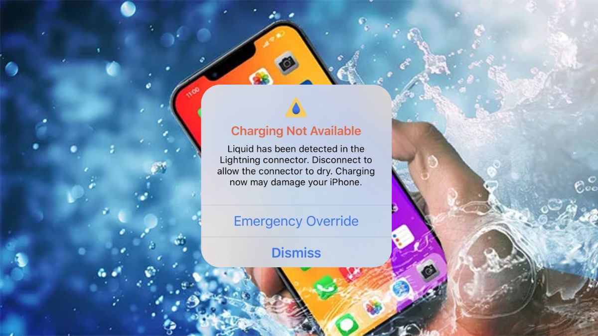 Tại sao iphone cảnh báo phát hiện chất lỏng