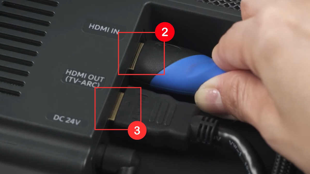 cách Kết nối loa soundbar với máy tính qua cổng HDMI bước 2