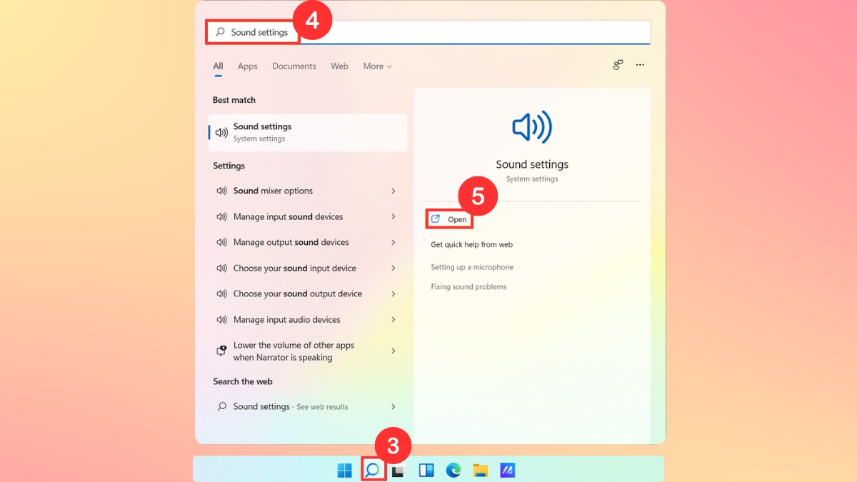 Cách kết nối loa soundbar với máy tính qua optical bước 3