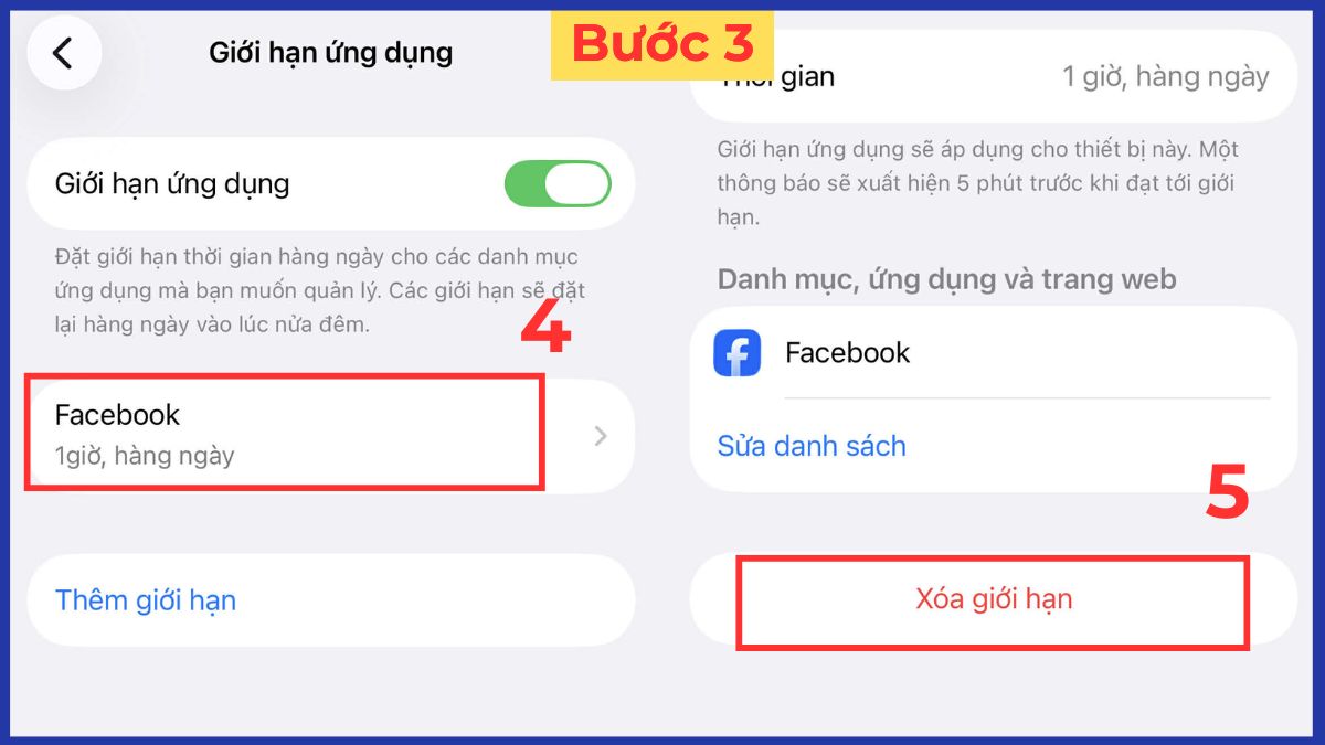 cách sửa lỗi không chỉnh được thời gian khóa màn hình iphone Kiểm tra Screen Time bước 3