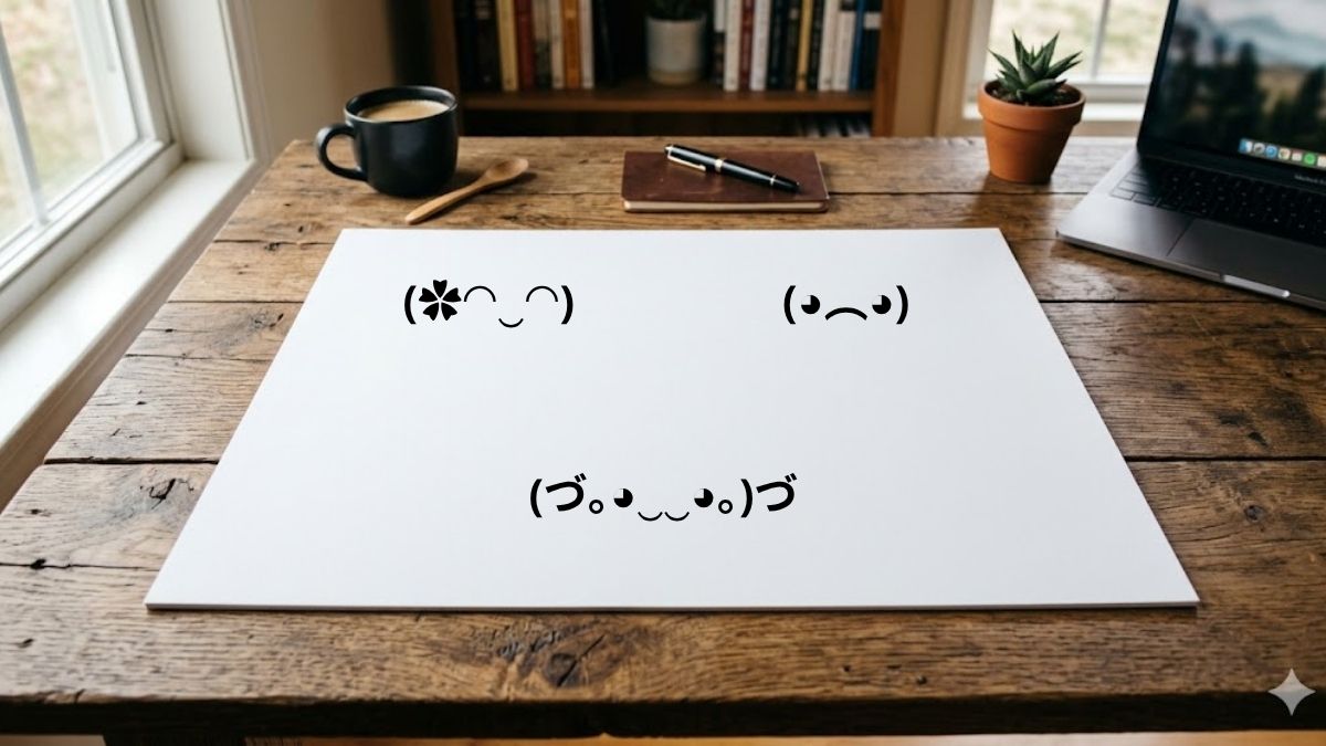 Kí tự đặc biệt ngoặc trên dưới cảm xúc cute